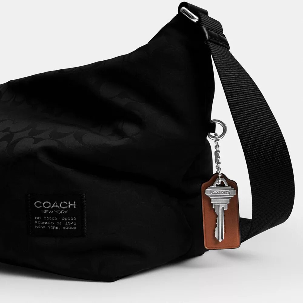 Borsa a tracolla Leo in Nylon esclusivo