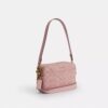 Borsa a tracolla Mini Carey in denim Signature