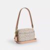 Borsa a tracolla Mini Carey in Signature Canvas