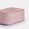 Borsa a tracolla Mini Carey in Signature Canvas con ciondoli
