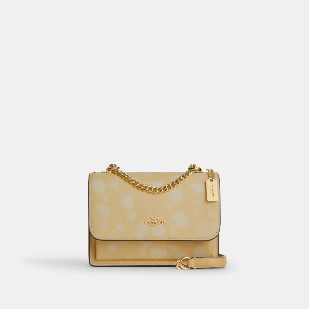 Borsa a tracolla Mini Klare con stampa floreale