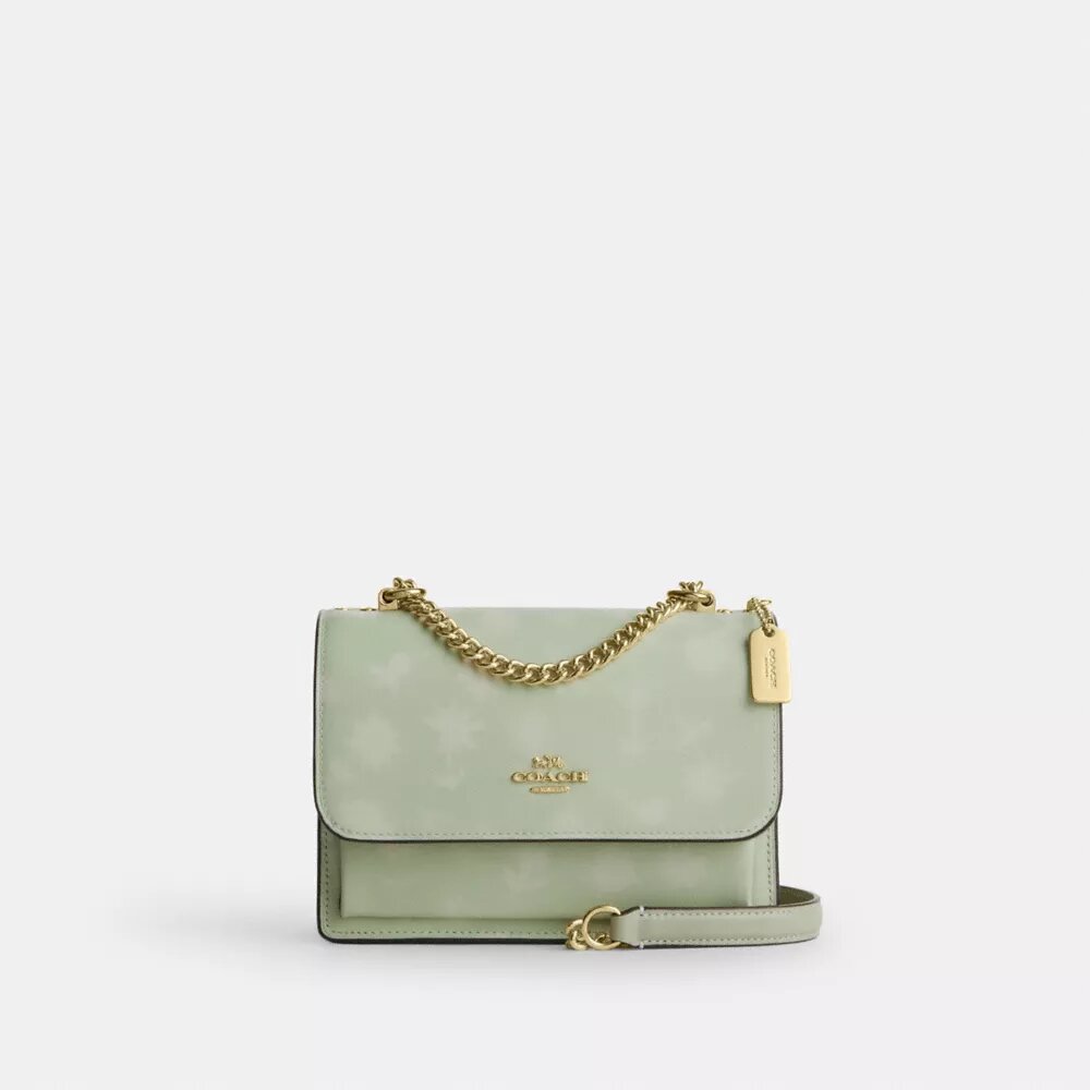 Borsa a tracolla Mini Klare con stampa floreale