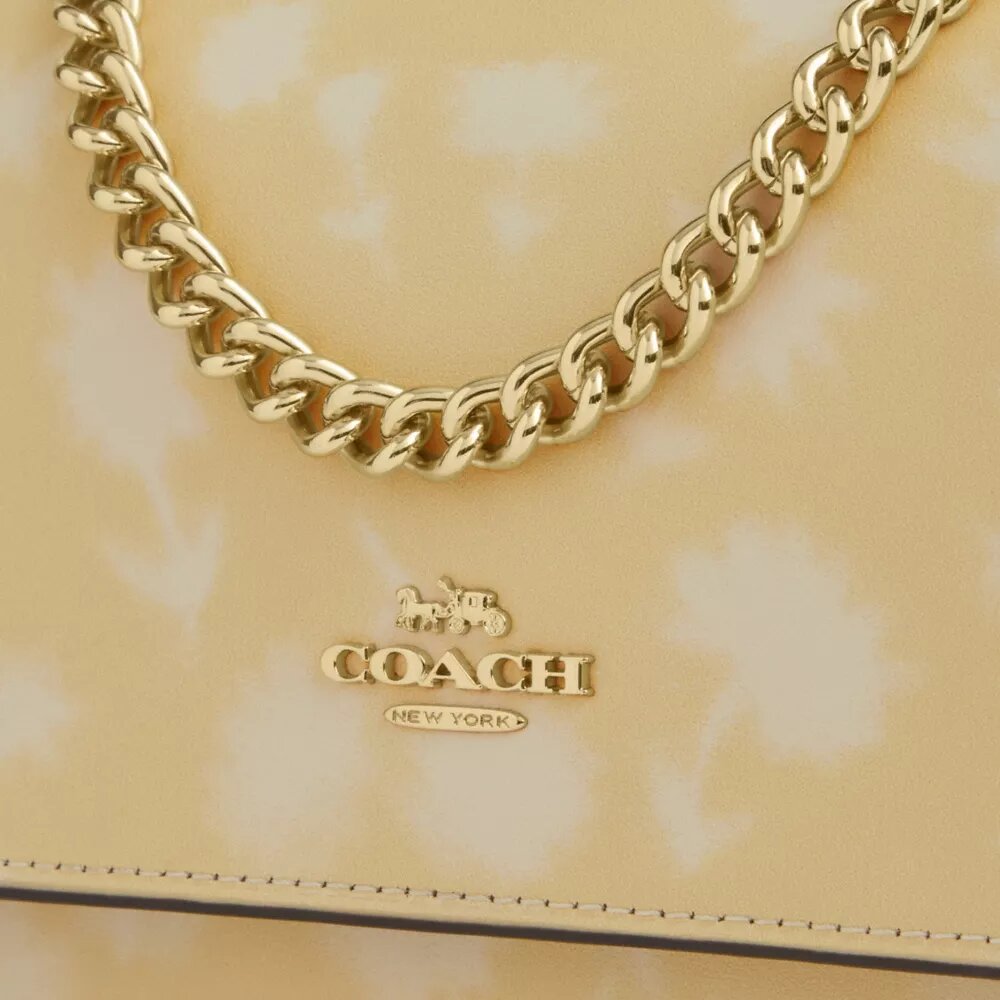 Borsa a tracolla Mini Klare con stampa floreale