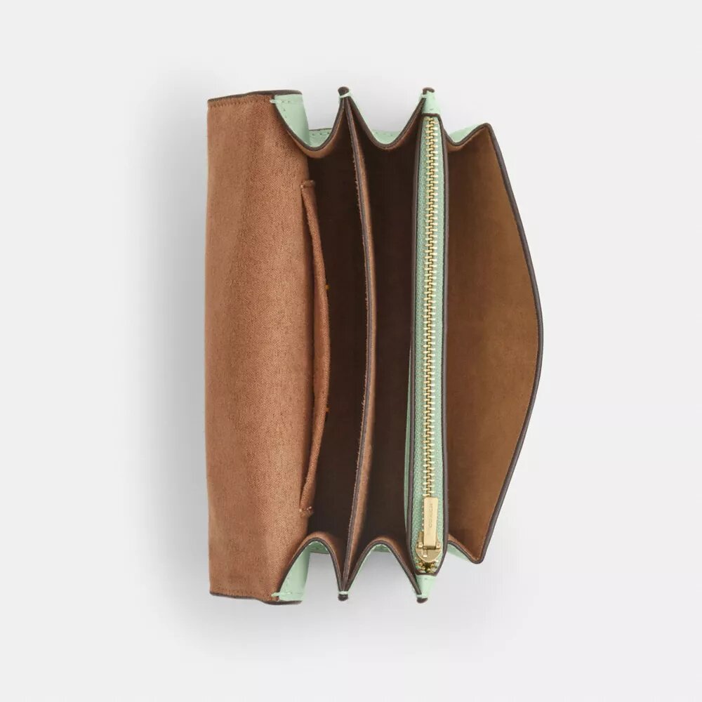Borsa a tracolla Mini Klare con stampa floreale
