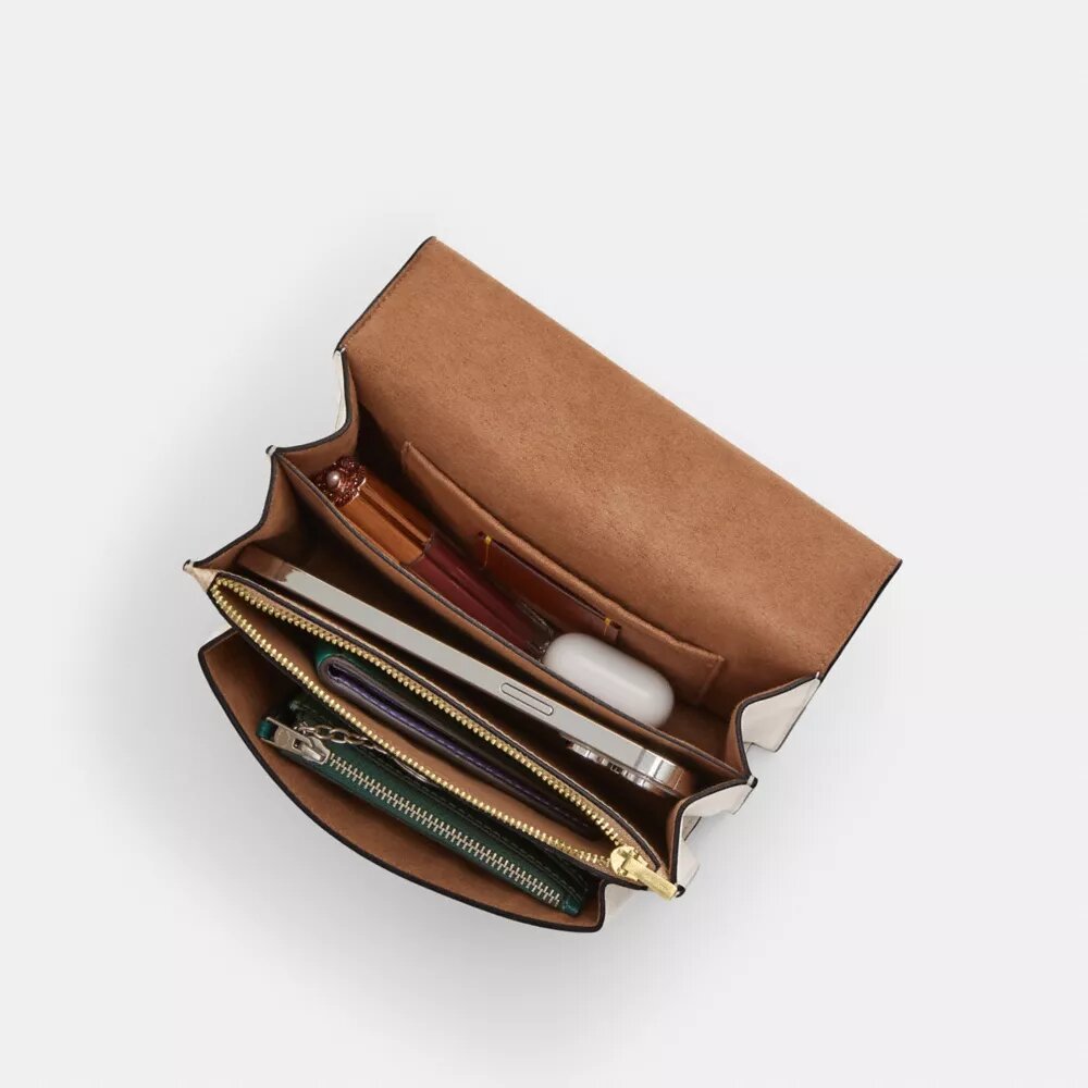 Borsa a tracolla Mini Klare in Signature Canvas