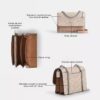 Borsa a tracolla Mini Klare in Signature Canvas