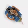 Borsa a tracolla Mini Rowan in denim esclusivo