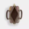 Borsa a tracolla Mini Rowan in jacquard esclusivo con ricami floreali