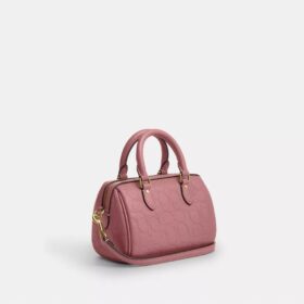 Borsa a tracolla Mini Rowan in pelle firmata
