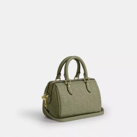 Borsa a tracolla Mini Rowan in pelle firmata