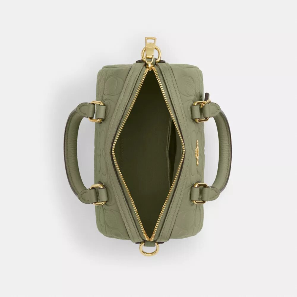 Borsa a tracolla Mini Rowan in pelle firmata