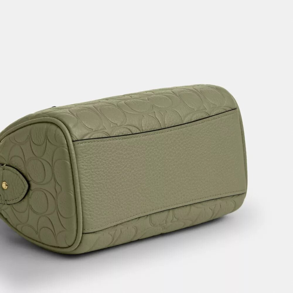 Borsa a tracolla Mini Rowan in pelle firmata