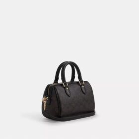 Borsa a tracolla Mini Rowan in Signature Canvas