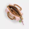 Borsa a tracolla Mini Rowan in Signature Canvas con ciondoli