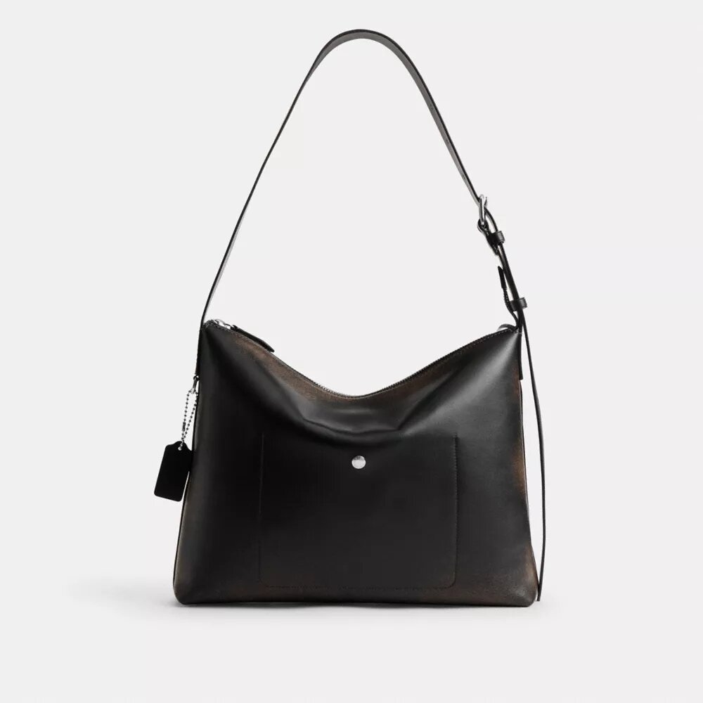Borsa a tracolla Mott 38 in pelle invecchiata