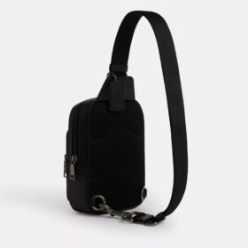 Borsa a tracolla Racer in Signature Canvas