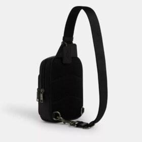 Borsa a tracolla Racer in Signature Canvas