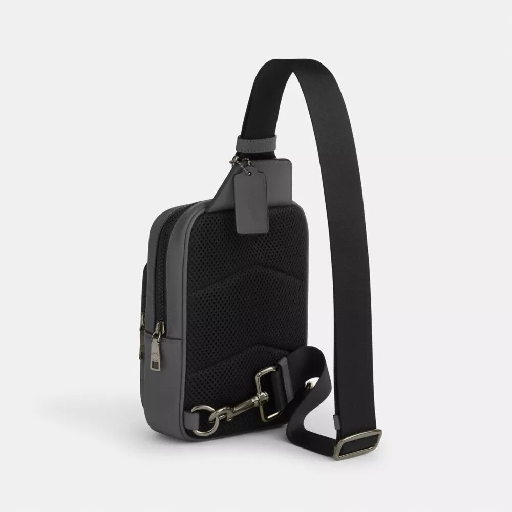 Borsa a tracolla Racer in Signature Canvas