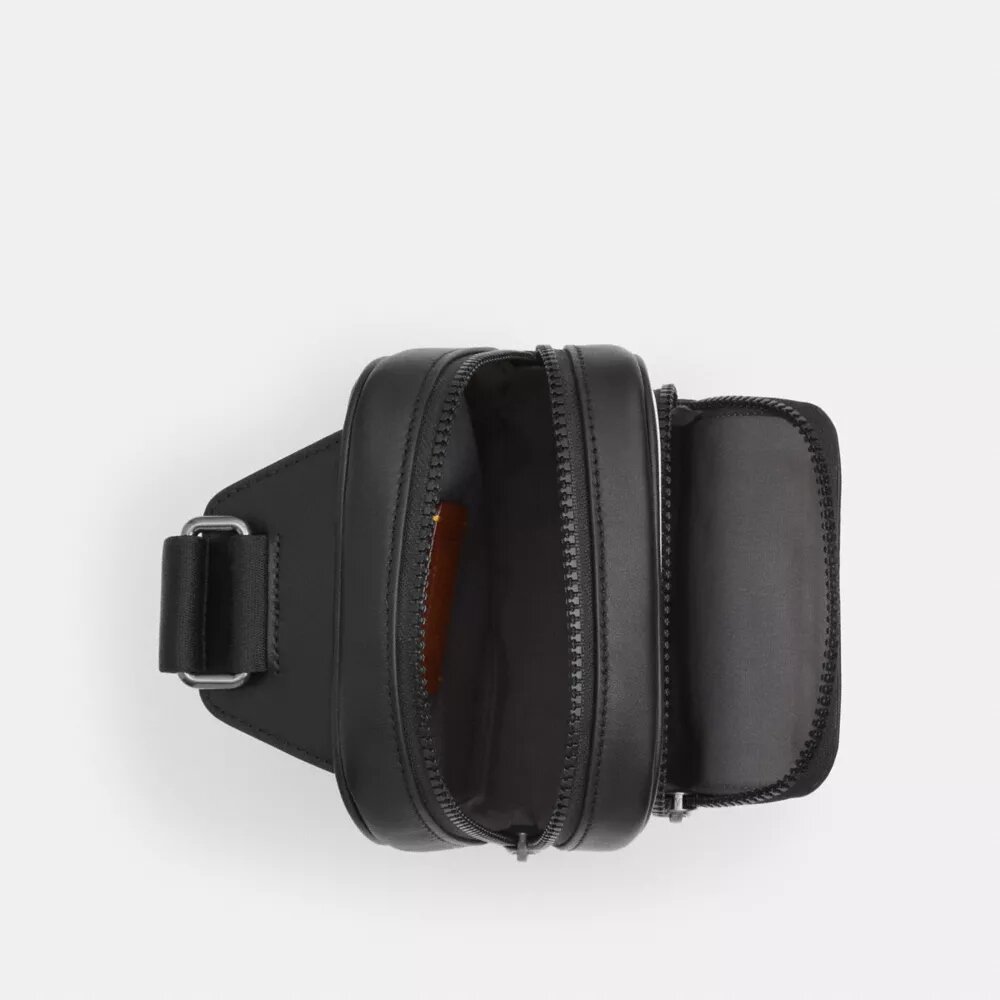Borsa a tracolla Racer in Signature Canvas