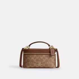 Borsa a tracolla Rainer 18 in Signature Canvas