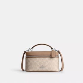 Borsa a tracolla Rainer 18 in Signature Canvas