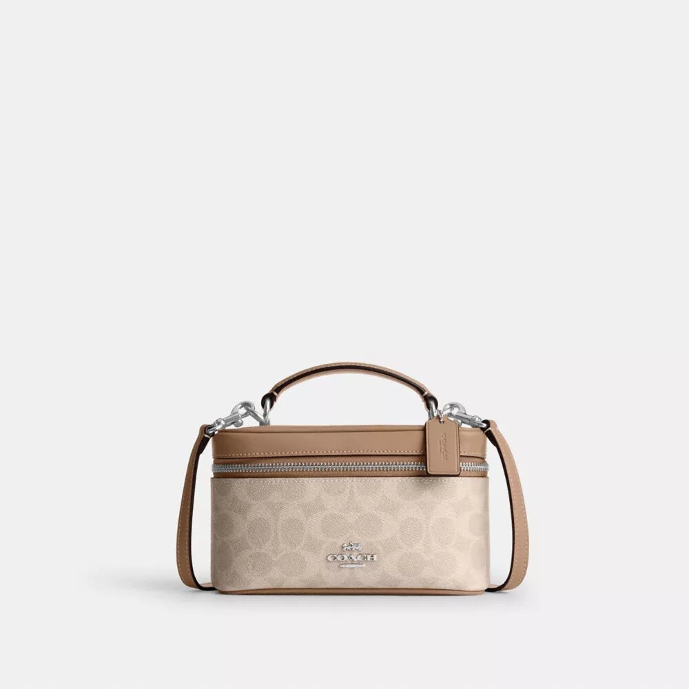 Borsa a tracolla Rainer 18 in Signature Canvas