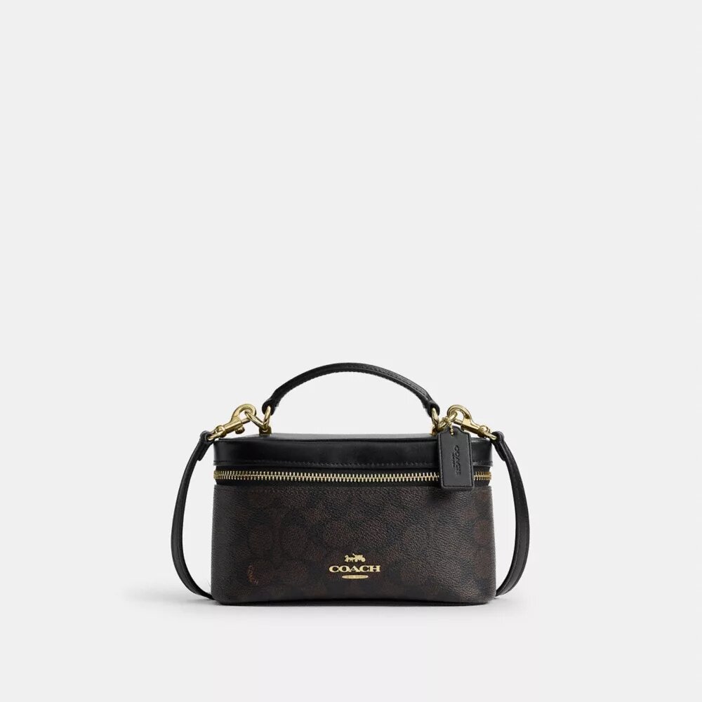 Borsa a tracolla Rainer 18 in Signature Canvas