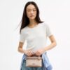 Borsa a tracolla Rainer 18 in Signature Canvas