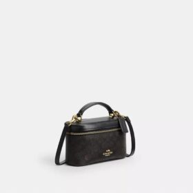 Borsa a tracolla Rainer 18 in Signature Canvas