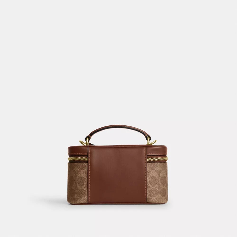 Borsa a tracolla Rainer 18 in Signature Canvas