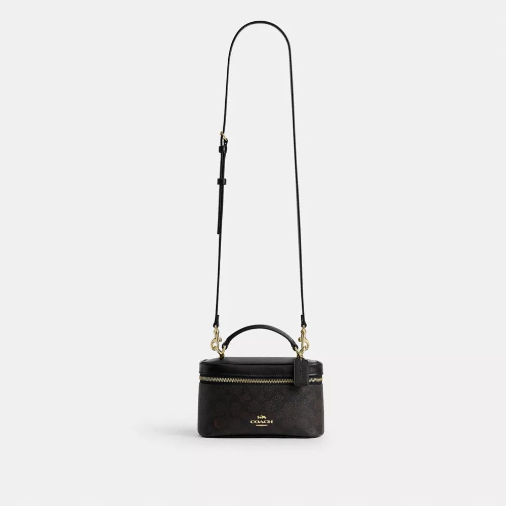 Borsa a tracolla Rainer 18 in Signature Canvas