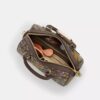 Borsa a tracolla Rowan in jacquard esclusivo con ricami floreali
