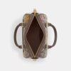 Borsa a tracolla Rowan in jacquard esclusivo con ricami floreali