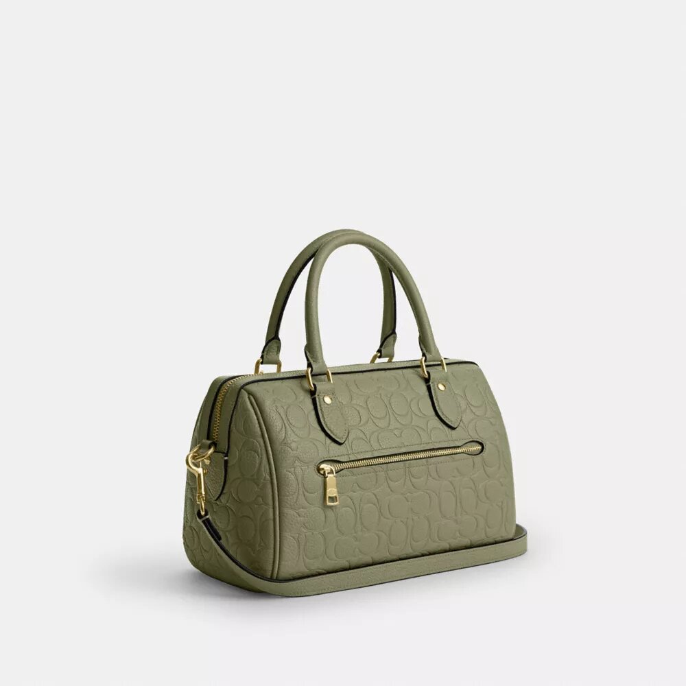 Borsa a tracolla Rowan in pelle firmata