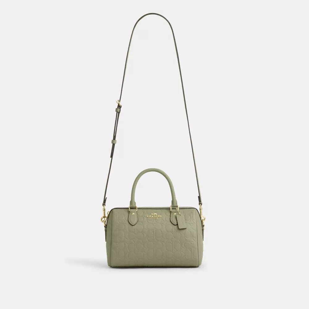 Borsa a tracolla Rowan in pelle firmata