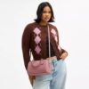 Borsa a tracolla Rowan in pelle firmata