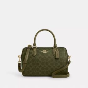Borsa a tracolla Rowan in Signature Canvas