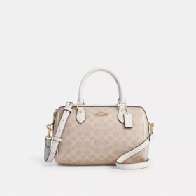 Borsa a tracolla Rowan in Signature Canvas
