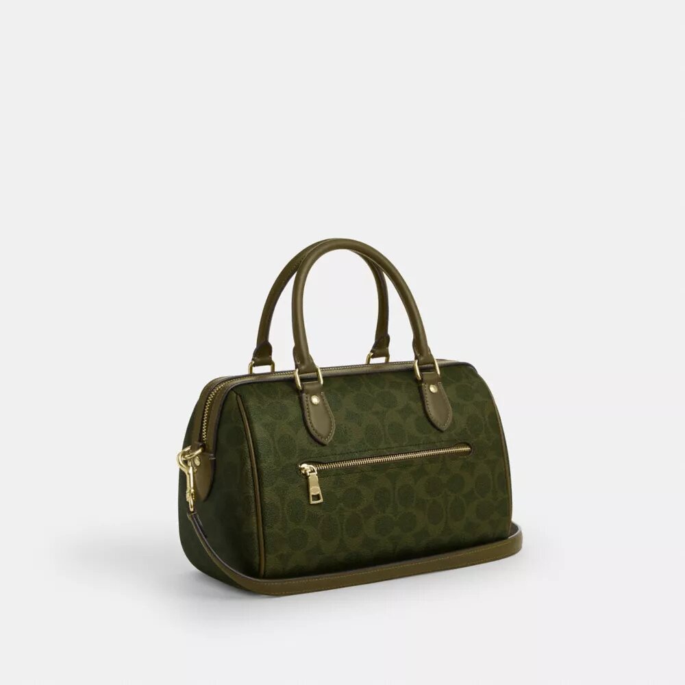Borsa a tracolla Rowan in Signature Canvas