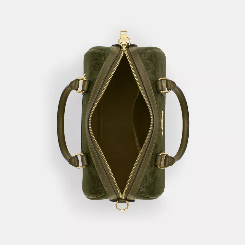 Borsa a tracolla Rowan in Signature Canvas