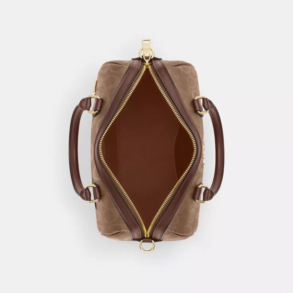 Borsa a tracolla Rowan in Signature Canvas