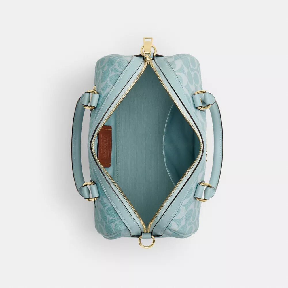 Borsa a tracolla Rowan in Signature Canvas