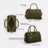 Borsa a tracolla Rowan in Signature Canvas