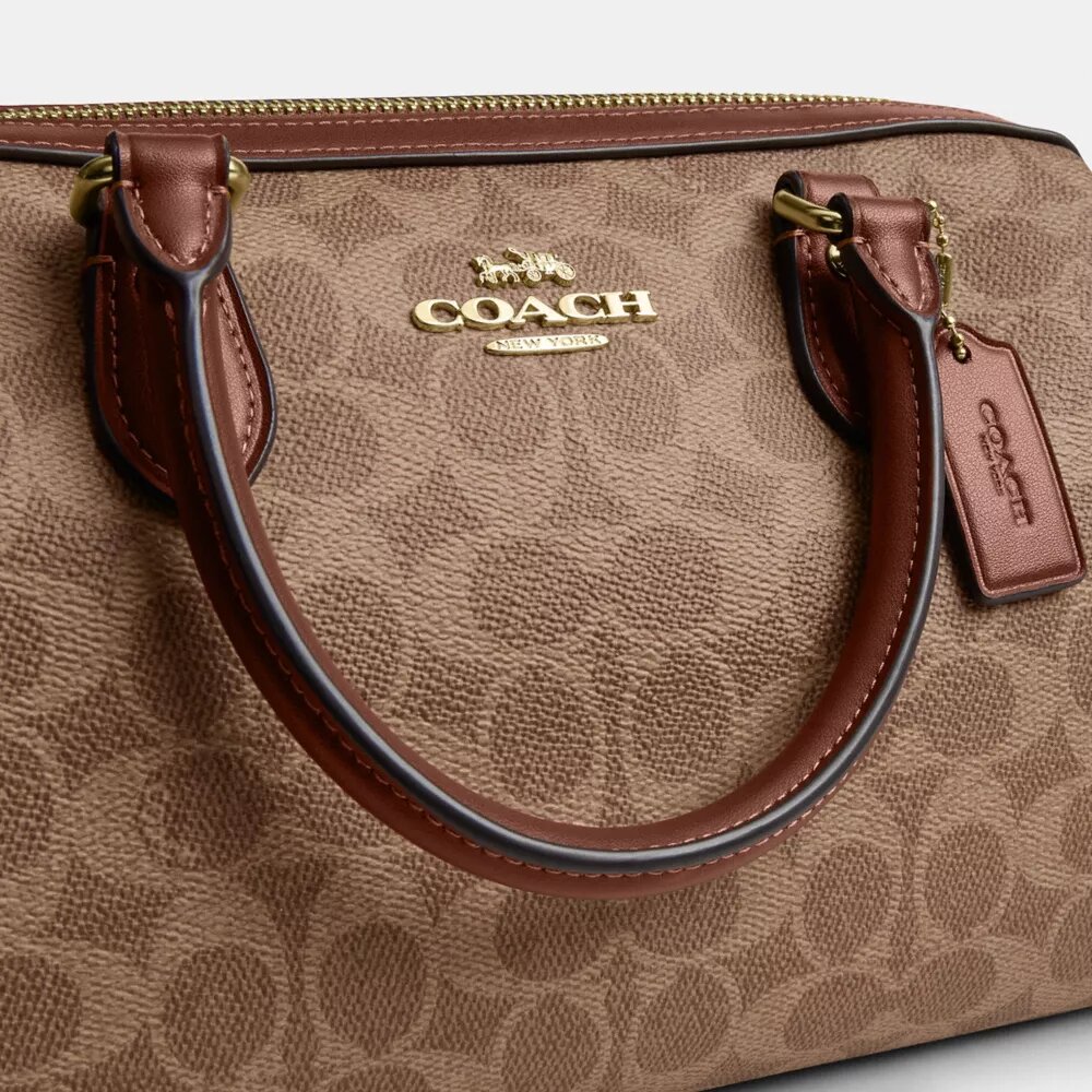 Borsa a tracolla Rowan in Signature Canvas