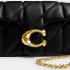 Borsa a tracolla Tabby Chain 19 con trapuntatura