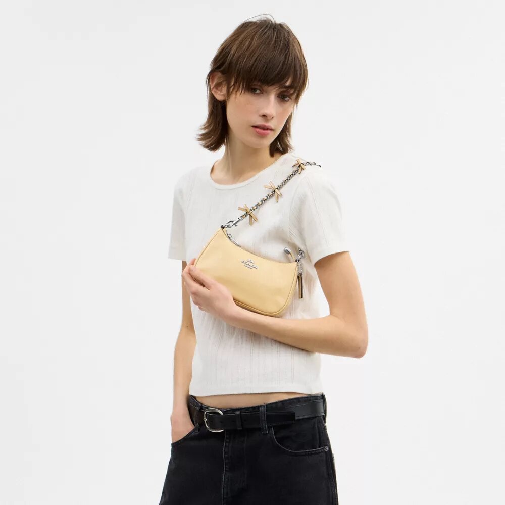 Borsa a tracolla Teri Mini con fiocchi