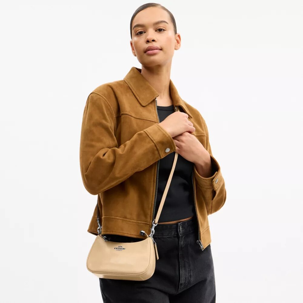 Borsa a tracolla Teri Mini con fiocchi