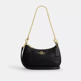 Borsa a tracolla Teri Mini con trapuntatura
