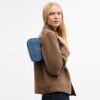 Borsa a tracolla Teri Mini in denim esclusivo