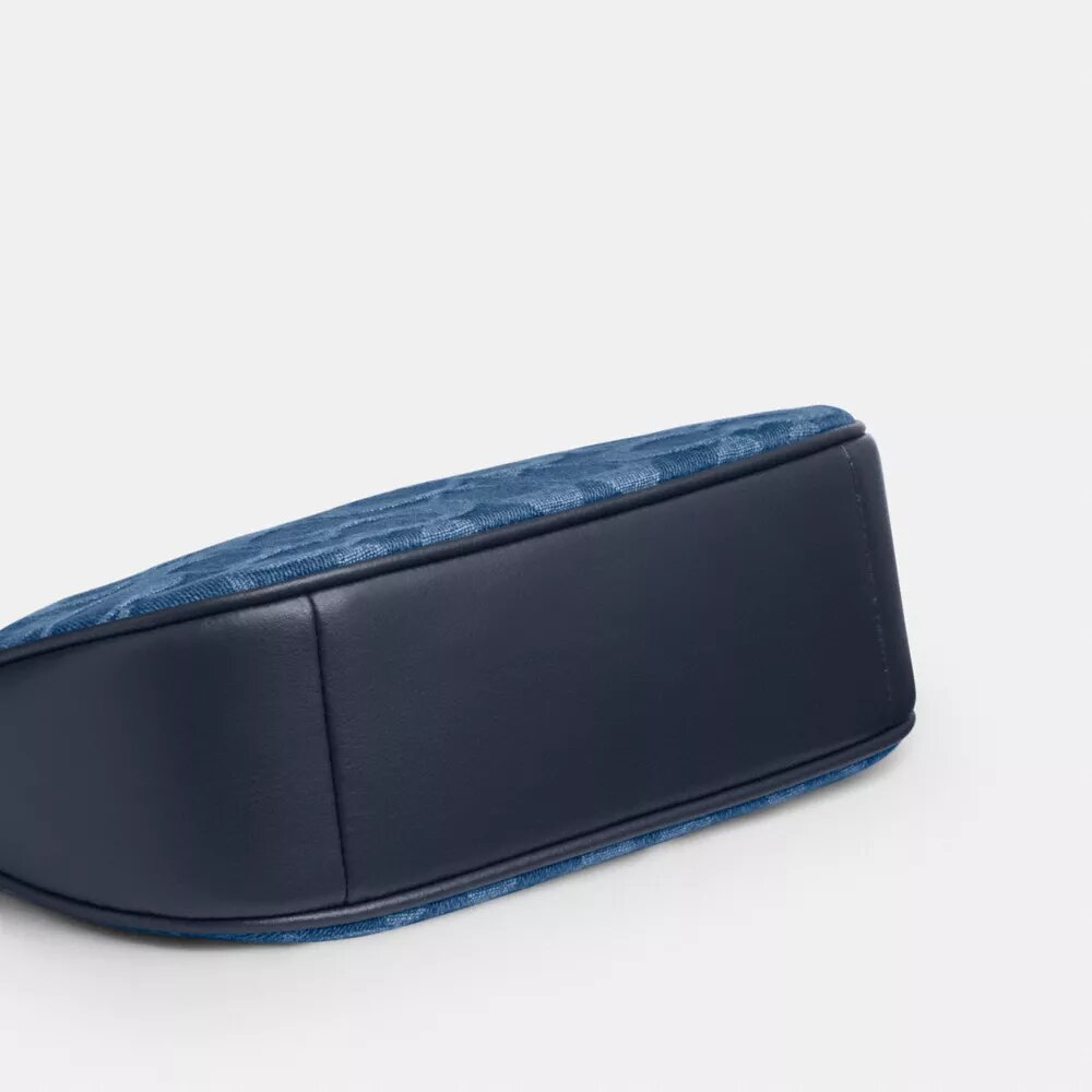 Borsa a tracolla Teri Mini in denim esclusivo